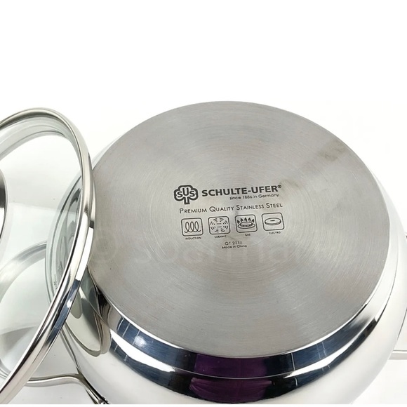 Schulte-Ufer Hot Fondue Flamenco - Edelstahl Fondue-Set 16cm